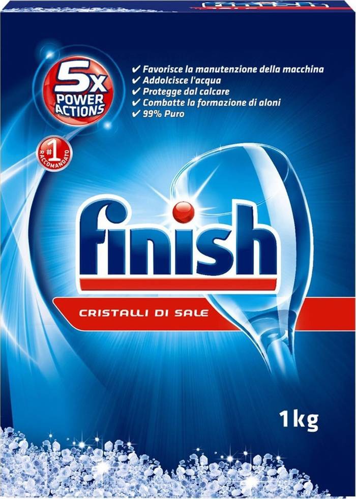 FINISH αλάτι πλυντηρίου πιάτων 1kg