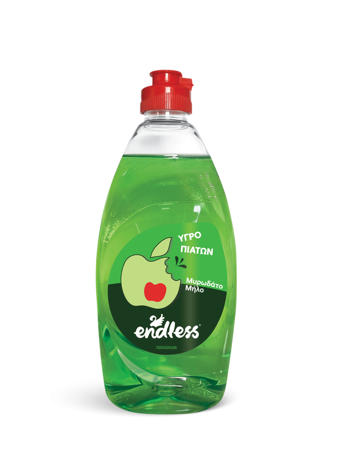 ENDLESS υγρό πιάτων μυρωδάτο μήλο 500ml