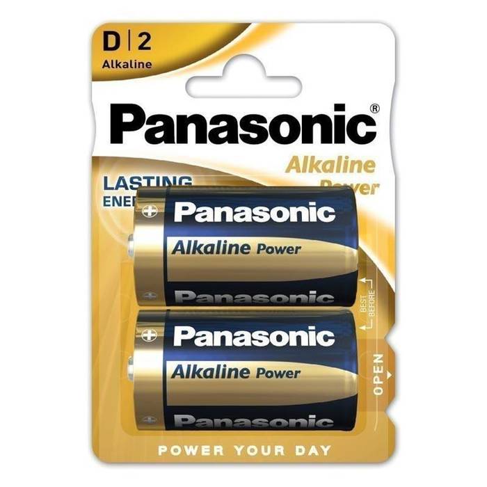 PANASONIC bronze μπαταρίες αλκαλικές D 2τεμ