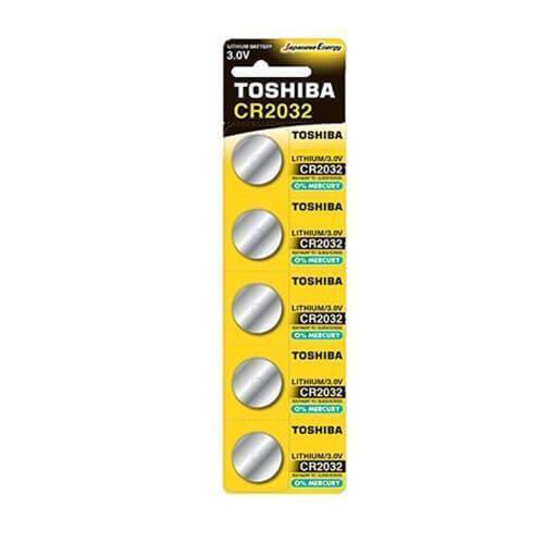 TOSHIBA μπαταρία CR2032 5τεμ