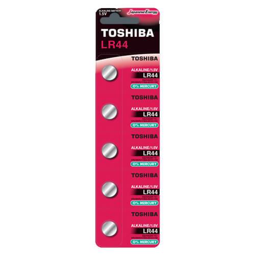 TOSHIBA μπαταρία LR44 5τεμ