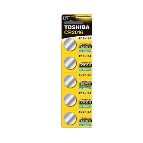 TOSHIBA μπαταρία CR2016 5τεμ