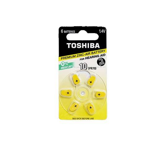 TOSHIBA μπαταρία PR70 10NE 1,4V 145mAh 6τεμ