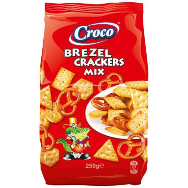 CROCO crackers brezel mix 250gr