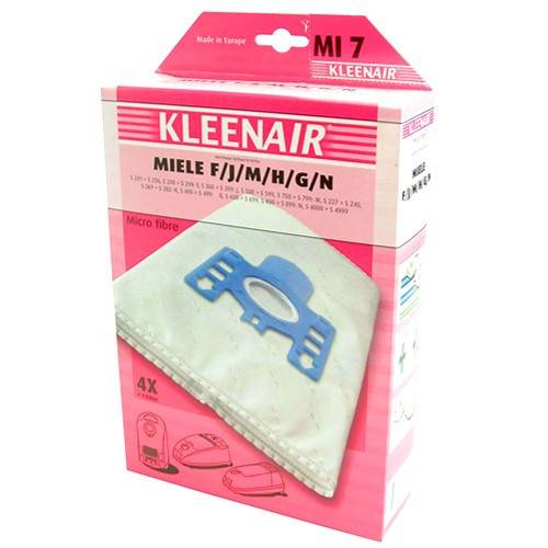 KLEENAIR σακούλα για ηλεκτρική σκούπα Miele F/J/M/H/G/N 4τεμ