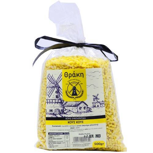 ΘΡΑΚΗ παραδοσιακό κους κους 500gr