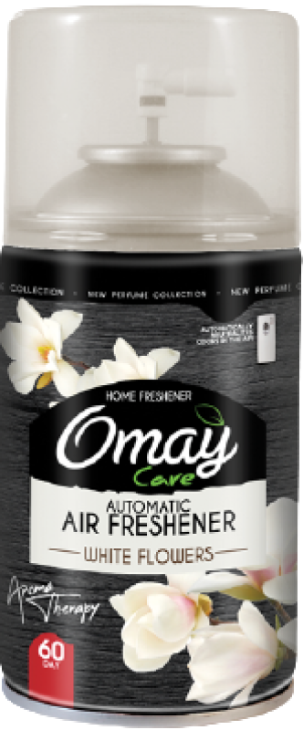 OMAY αποσμητικό χώρου white flowers 260ml