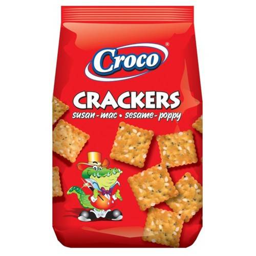 CROCO crackers με σουσάμι και παπαρουνόσπορο 100gr