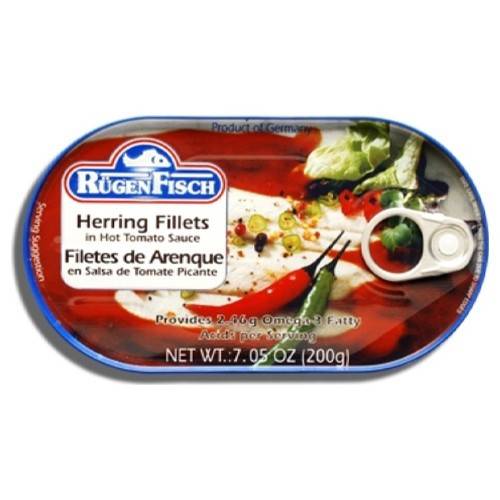 RUGEN FISCH φιλέτο ρέγγας σε πικάντικη σάλτσα 200gr