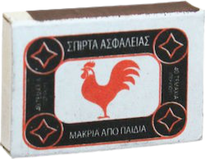 TSAKMAKI σπίρτα ασφαλείας 1τεμ