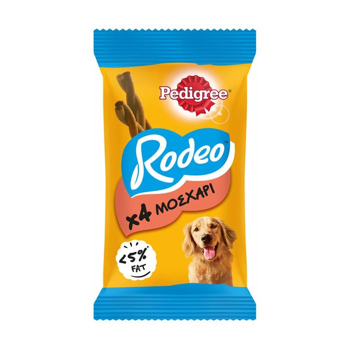 PEDIGREE rodeo sticks μοσχάρι 4τεμ 70gr