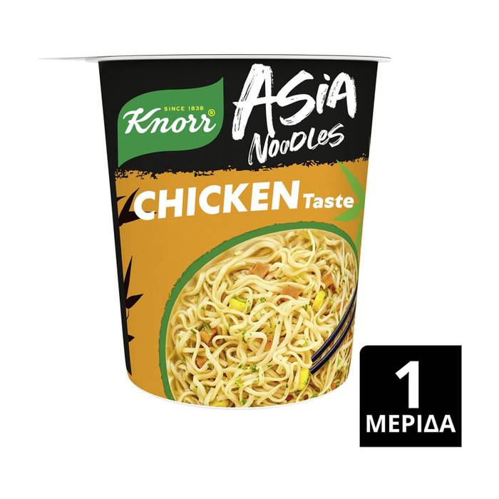 KNORR snack pot asia κοτόπουλο 65gr