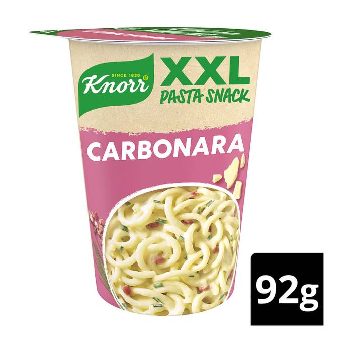 KNORR snack pot καρμπονάρα 92gr