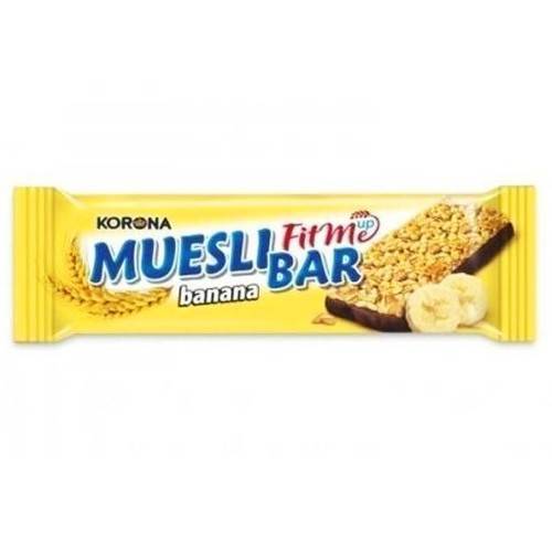 KORONA-M Muesli μπάρα δημητριακών με μπανάνα 50gr