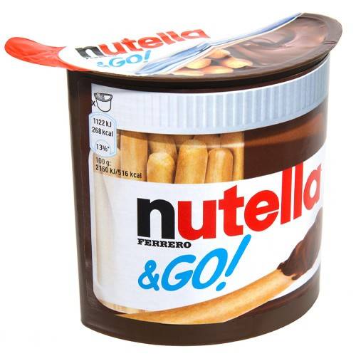 FERRERO Nutella spread go 52gr