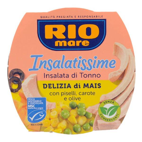 RIO MARE insalatissime fantasia di riso e tonno 160gr