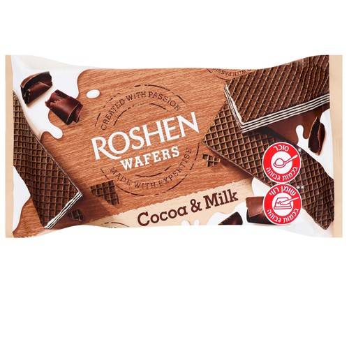 ROSHEN γκοφρέτα κακάο και γάλα 216gr