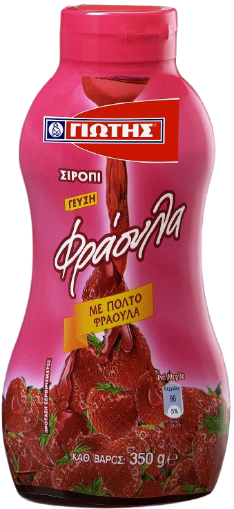 ΓΙΩΤΗΣ σιρόπι φράουλα 350gr