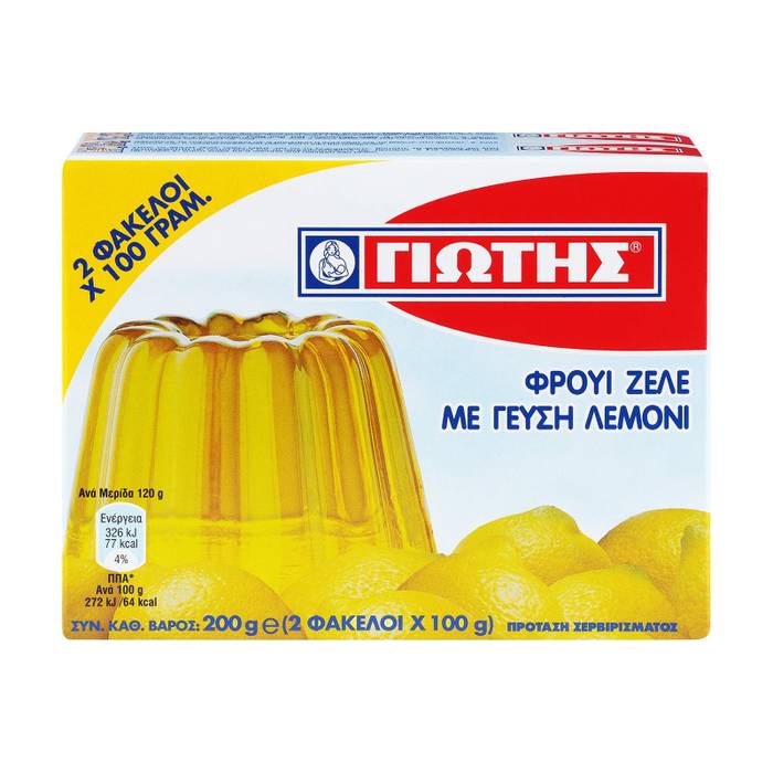 ΓΙΩΤΗΣ φρουί ζελέ με γεύση λεμόνι 200gr