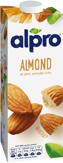 ALPRO ρόφημα αμυγδάλου vegan χωρίς γλουτένη 1lt