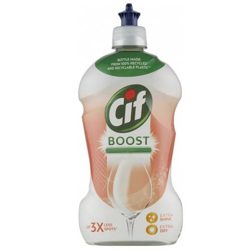 CIF Boost λαμπρυντικό πλυντηρίου πιάτων 450ml