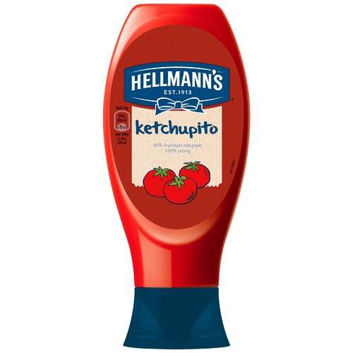 HELLMANN'S ketchup top down 460gr