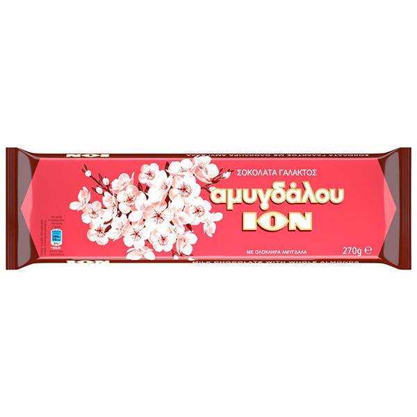 ΙΟΝ σοκολάτα αμυγδάλου 270gr
