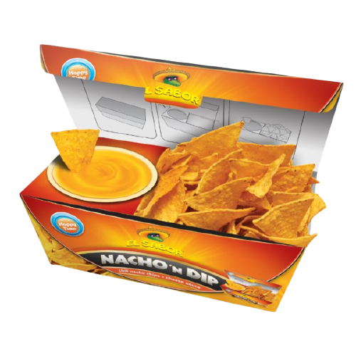 EL SABOR nachos με σως τυριού και γεύση τσίλι 175gr