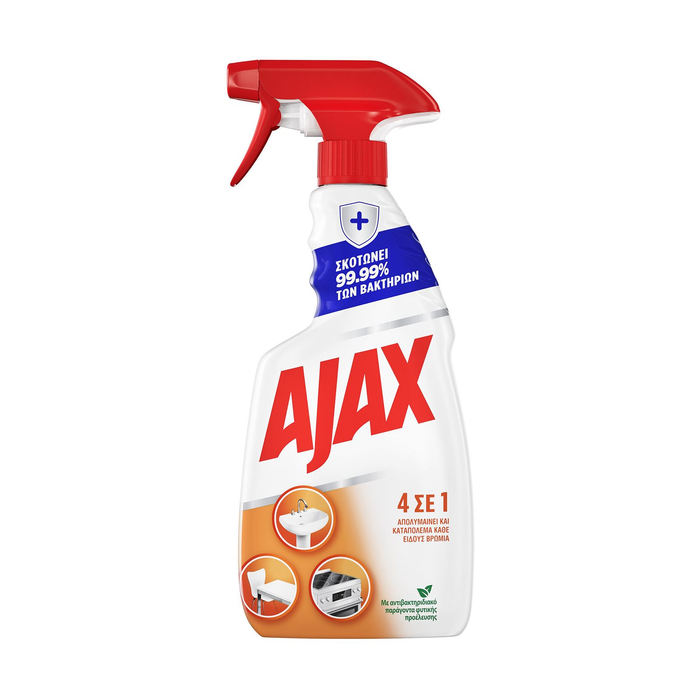 AJAX 4 σε 1 καθαριστικό γενικής χρήσης με αντλία 500ml