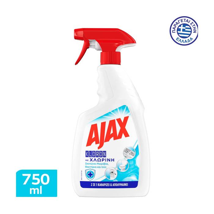 AJAX Kloron υγρό καθαριστικό γενικής χρήσης spray 750ml