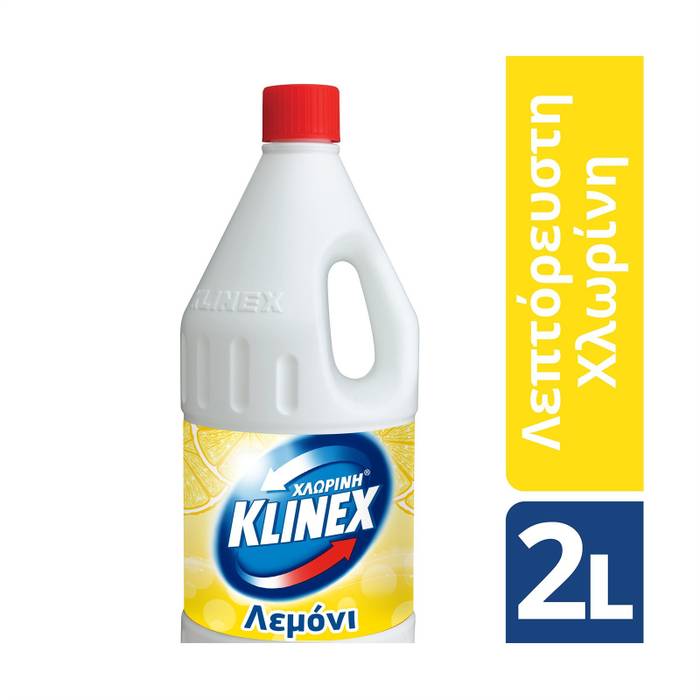 KLINEX χλωρίνη λεπτόρρευστη λεμόνι 2lt