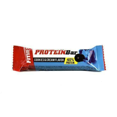 FIT ME UP μπάρα πρωτεΐνης cookies και cream 60gr