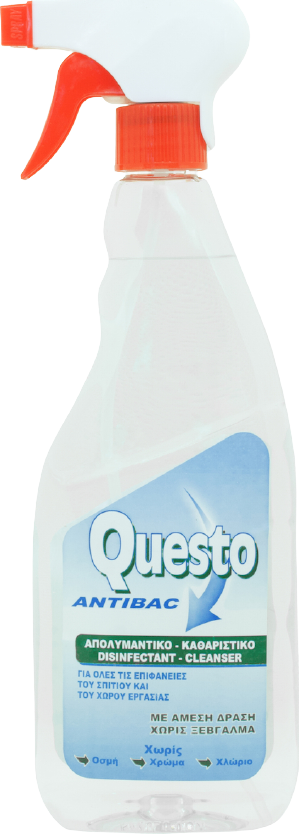 QUESTO αντιβακτηριδιακό επιφανειών spray 500ml