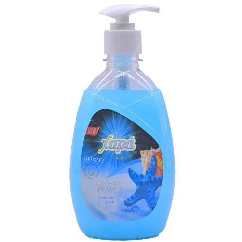 ΧΑΡΑ κρεμοσάπουνο με αντλία ocean power 400ml