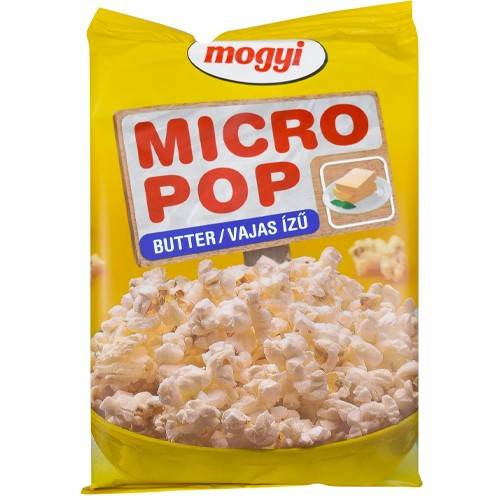 MOGYI micro pop ποπ κορν με βούτυρο 100gr