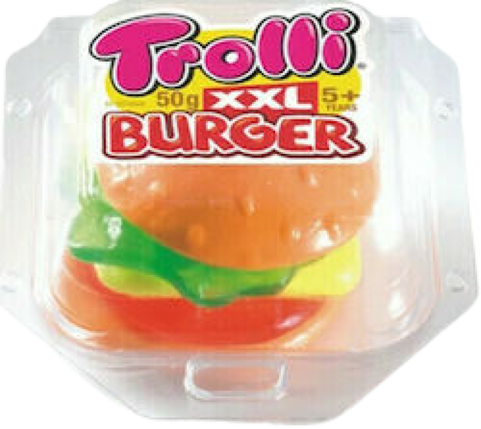 TROLLI ζελεδάκι burger XXL 50gr