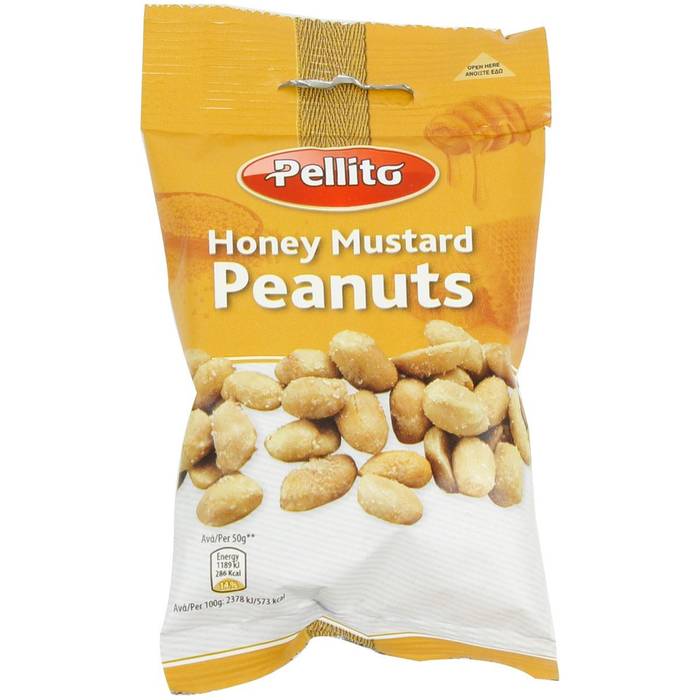PELLITO φυστίκια με μουστάρδα και μέλι 50gr