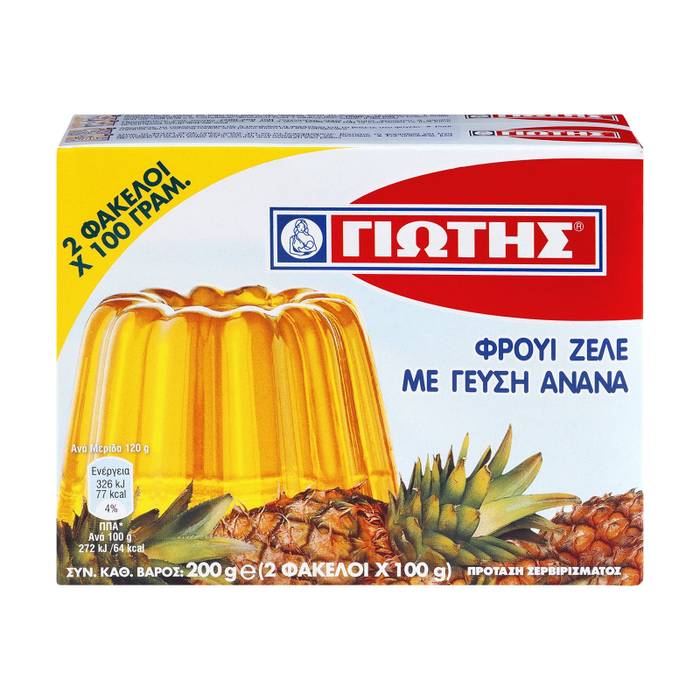 ΓΙΩΤΗΣ φρουί ζελέ με γεύση ανανά 200gr