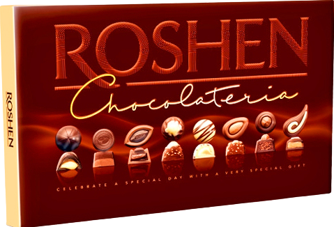 ROSHEN σοκολατάκια chocolateria 194gr