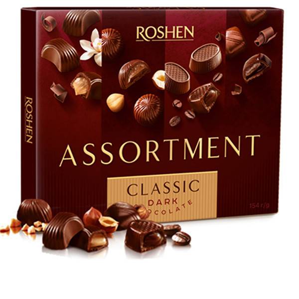 ROSHEN σοκολατάκια assortment υγείας 154gr