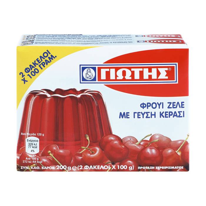 ΓΙΩΤΗΣ φρουί ζελέ με γεύση κεράσι 200gr