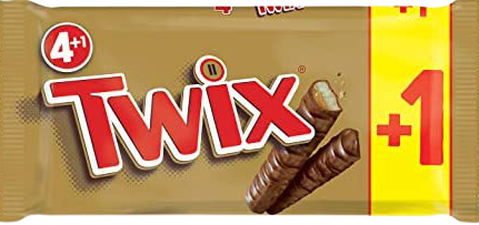 TWIX σοκολάτα 5x50gr