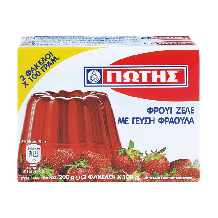 ΓΙΩΤΗΣ φρουί ζελέ με γεύση φράουλα 200gr