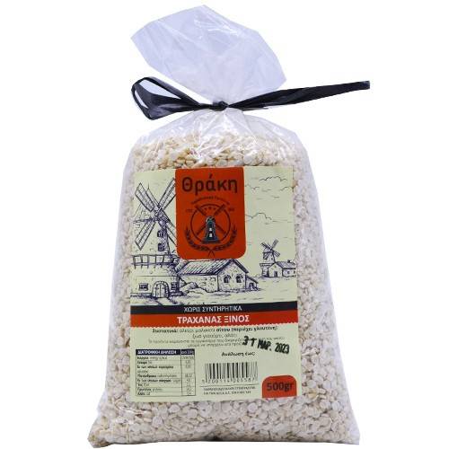ΘΡΑΚΗ παραδοσιακός ξινός τραχανάς 500gr