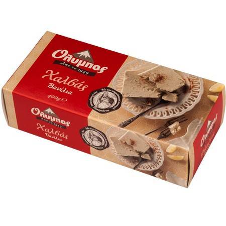 ΟΛΥΜΠΟΣ χαλβάς με βανίλια 400gr