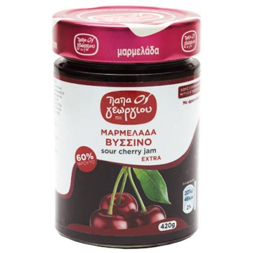 ΠΑΠΑΓΕΩΡΓΙΟΥ μαρμελάδα βύσσινο 420gr