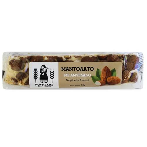 ΡΟΥΜΕΛΗΣ μαντολάτο με αμύγδαλο 70gr