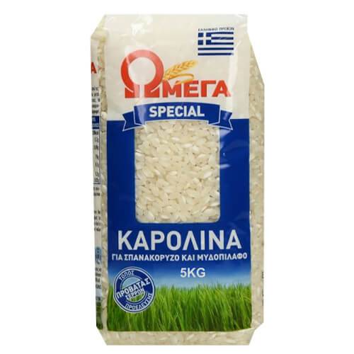 ΩΜΕΓΑ ρύζι καρολίνα 5kg