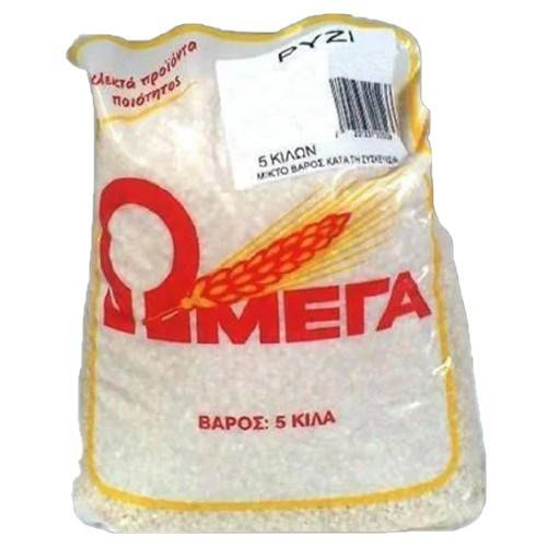 ΩΜΕΓΑ ρύζι νυχάκι 5kg