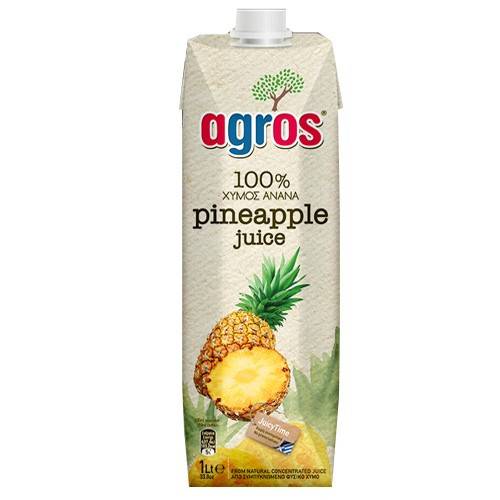 AGROS χυμός ανανά 1lt